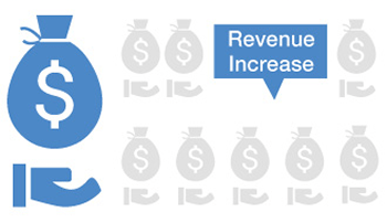 revenue increase icon